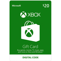 $20 Xbox Gift Card [Digital Code]